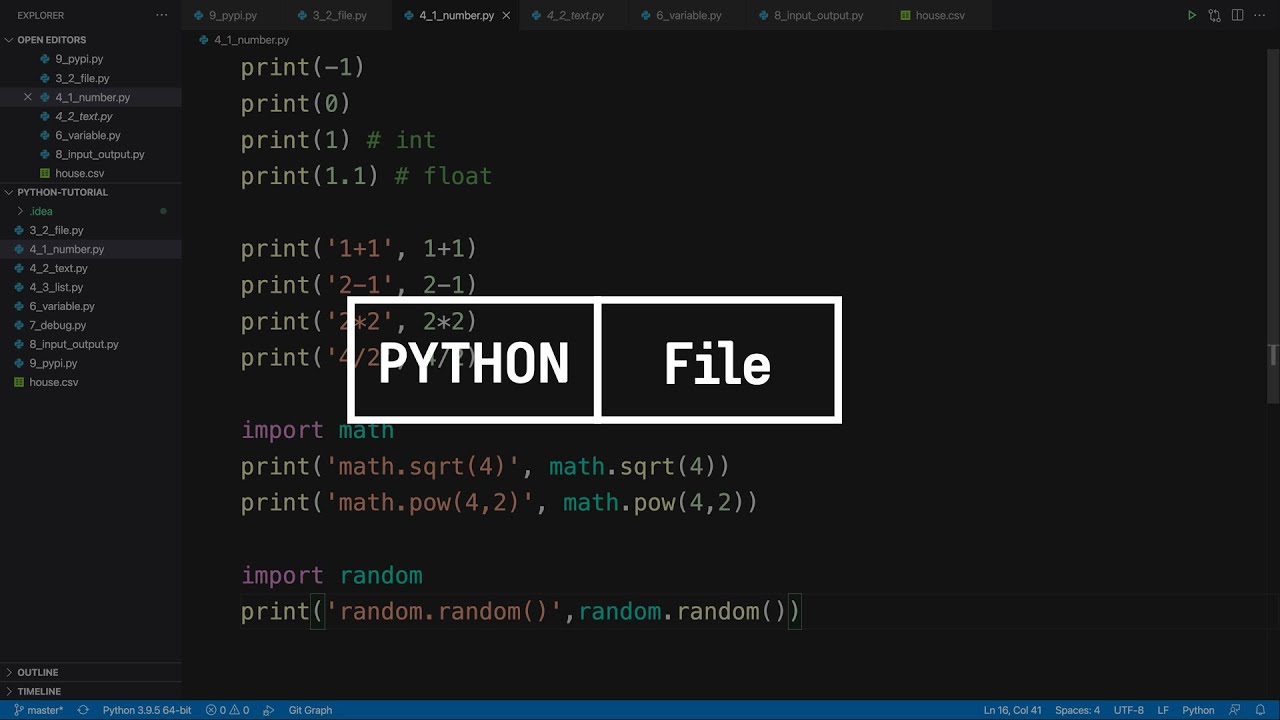 생활코딩 Python 입문수업 - 3.2. 파이썬 파일로 실행