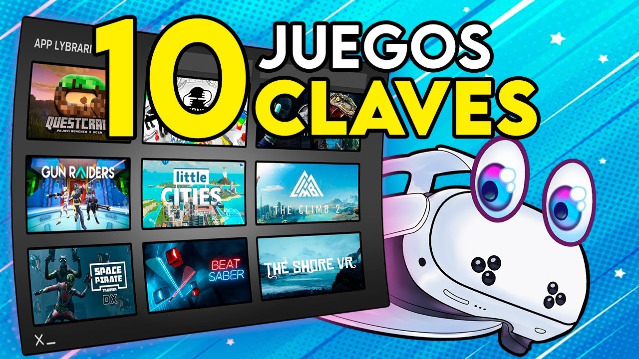 los 10 MEJORES JUEGOS de REALIDAD VIRTUAL 💖 (elegidos por la comunidad, casi)