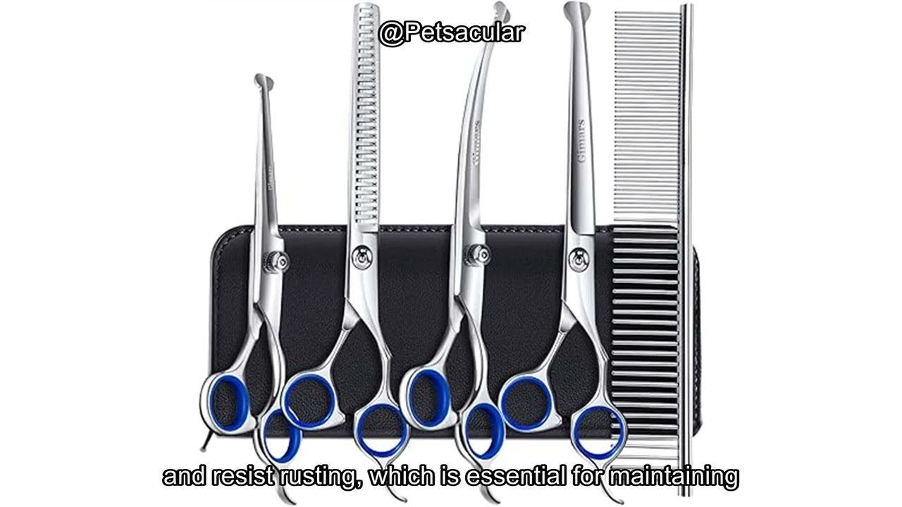 Gimars 6-in-1 Dog Grooming Scissors Review: Are They Worth the Investment for Pet Owners?