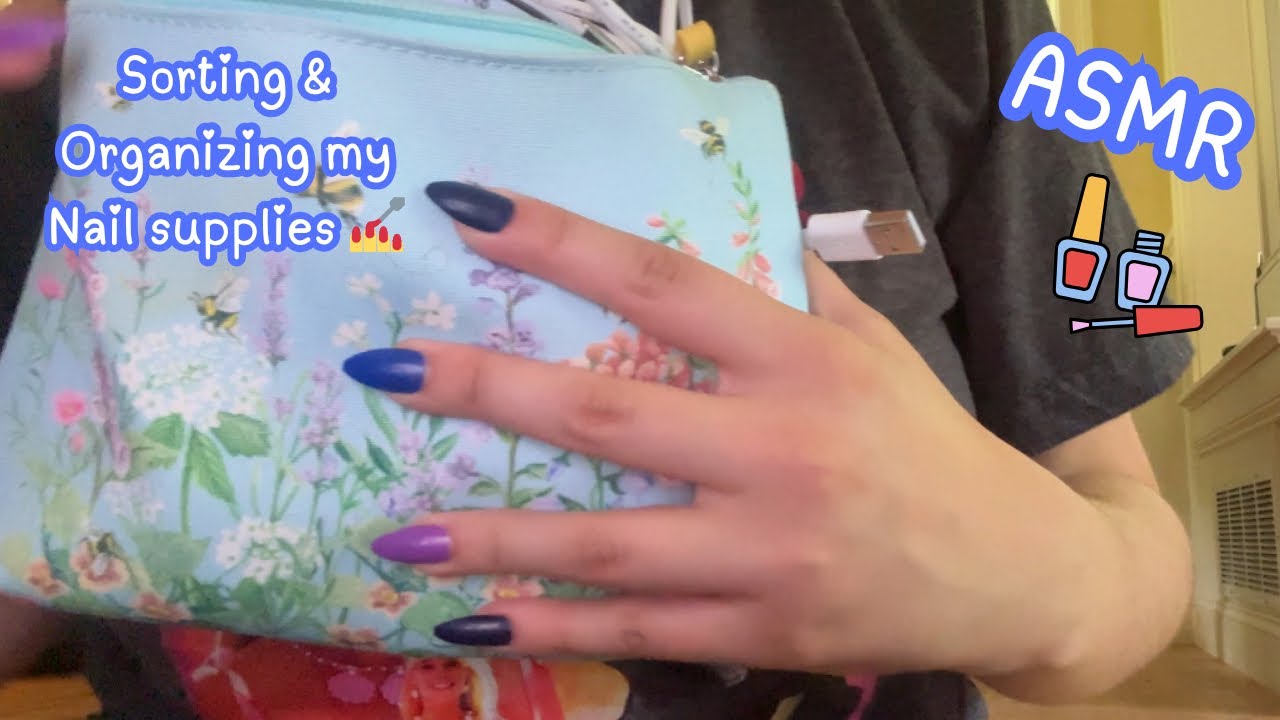 ASMR | Whispered Sorting & Organizing of My Nail Polish Collection! 💅