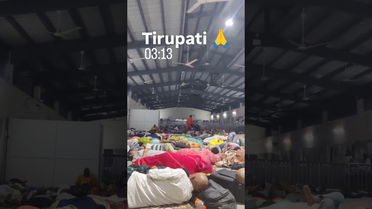 Tirumala Tirupati Temple at 3 AM Everyone is SLEEPING Here 😳 | Exclusive Night Visuals #tirupati