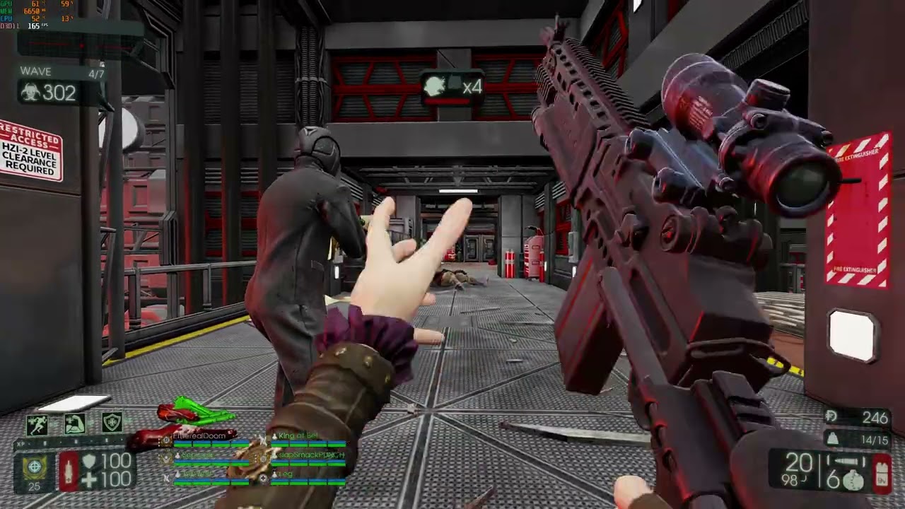 KF2 CD | Sharpshooter | Lockdown_a | apm_v2 64mm HZ | Precision | Vanilla Weapons | Harder Zeds