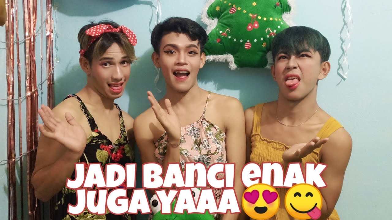 Make up challenge sampe jadi Banci semalam di Kotamobagu..