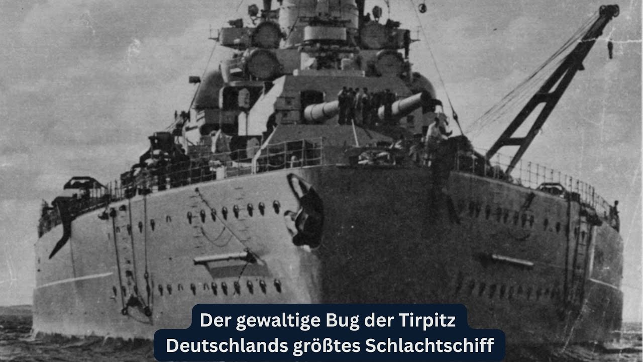 Der gewaltige Bug der Tirpitz | Deutschlands gr&ouml;&szlig;tes Schlachtschiff | WW2 Doku