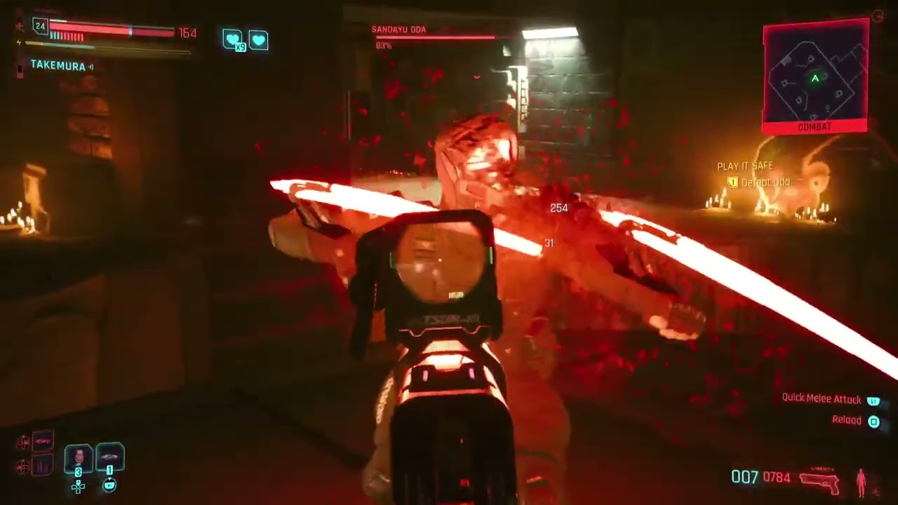 Defeating Oda in Cyberpunk 2077 🔥 | Epic Boss Fight & Strategy Guide