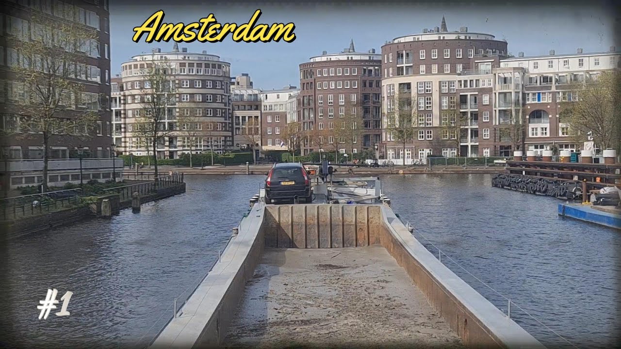 Van Amsterdam naar Katwijk (varen door Amsterdam) #1/10