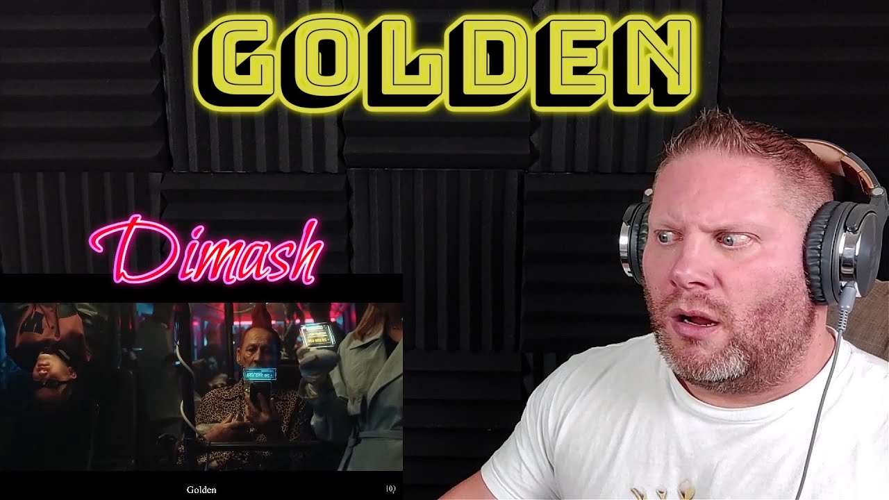 Dimash - GOLDEN Official Video REACTION