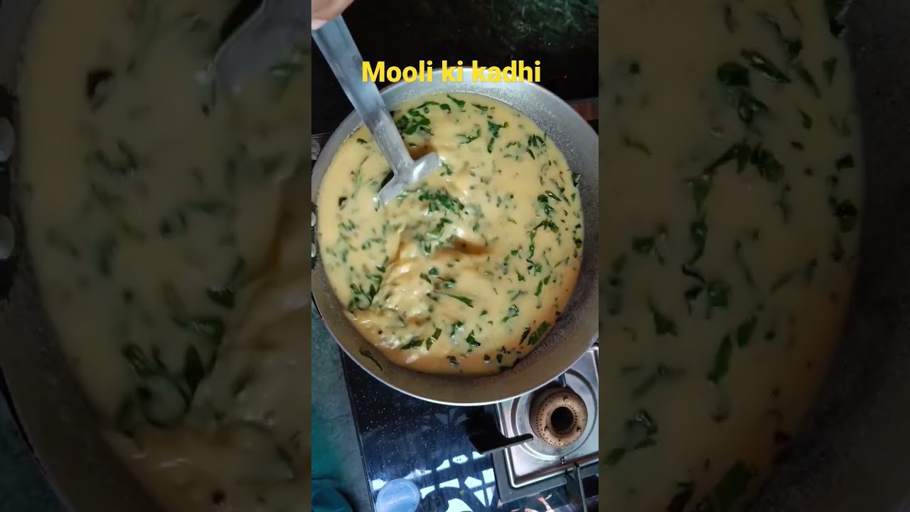 #shorts mooli ki kadhi || radish kadhi