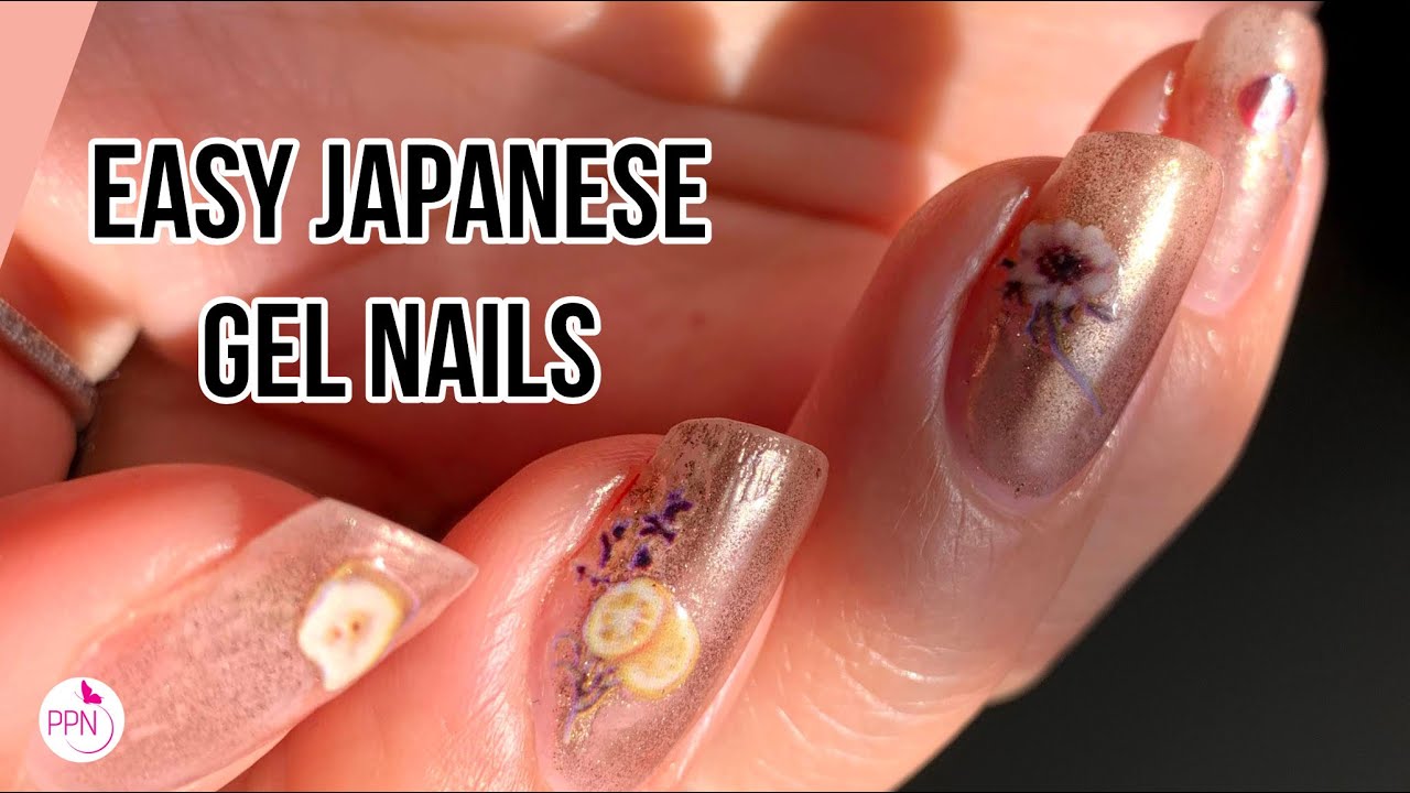 Easy DIY Japanese Gel Nail Art Manicure