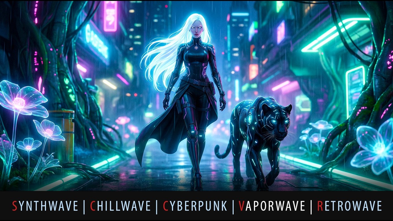 MIDNIGHT BIOCORE PROTOCOL // Synthwave, Dark Synth, Cyberpunk, Retrowave, Vaporwave, Chillwave | Mix