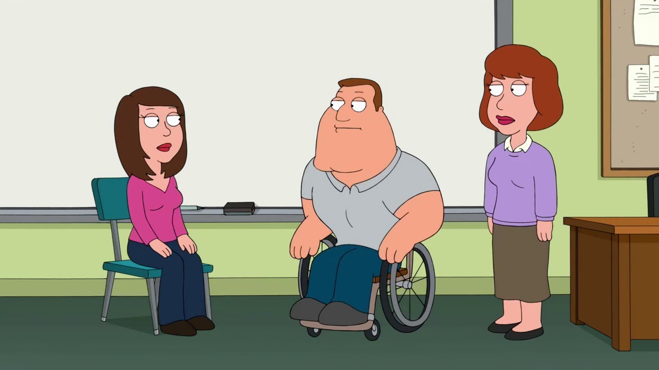 Family Guy - Joe Small Talk Class