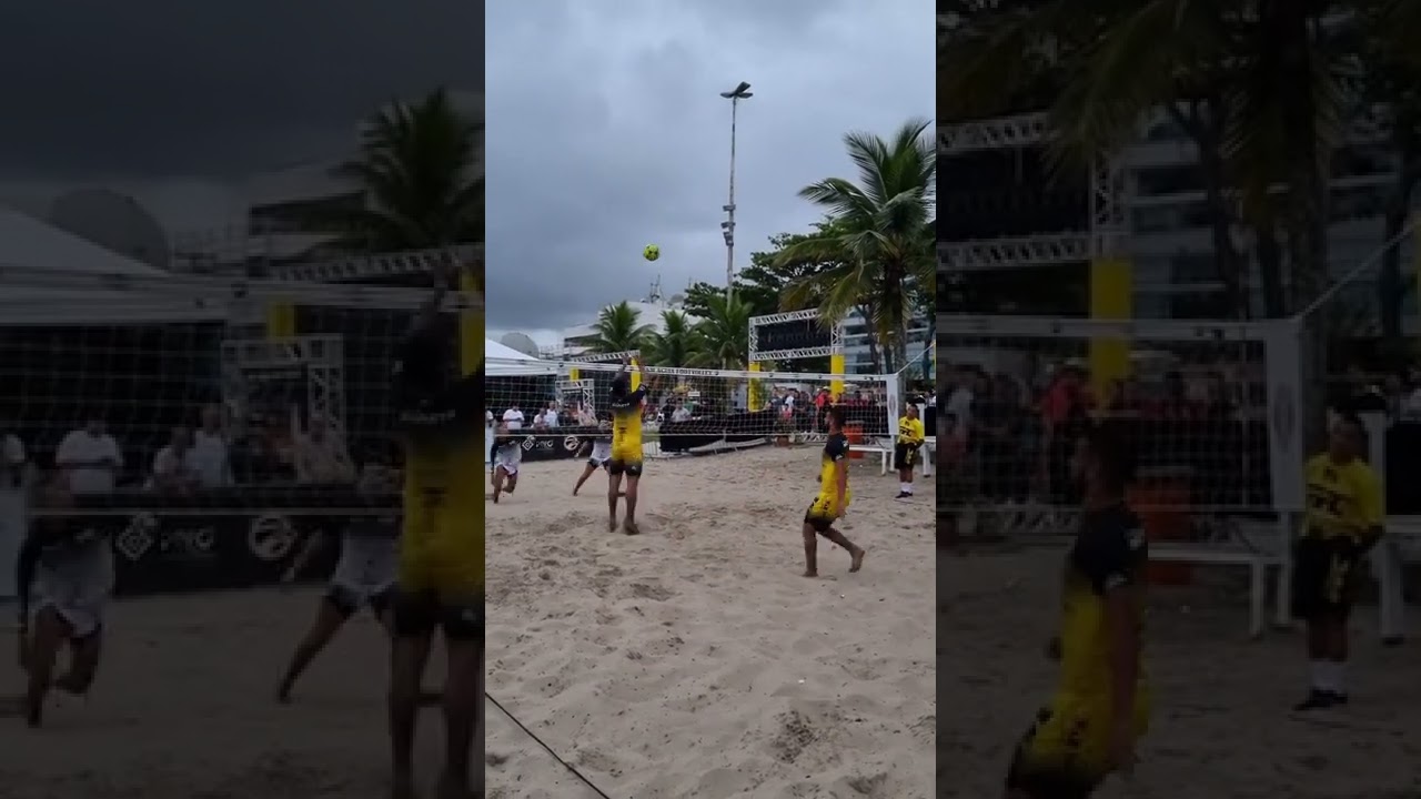 OLHEM O QUE PARAN&Aacute; FEZ - melhor ataque do Futev&ocirc;lei atual