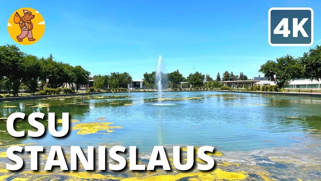 CSU Stanislaus Campus Walking Tour | Stan State {4k} 🔊
