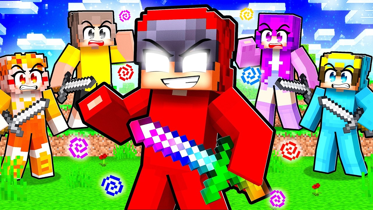 Охотники против супер-опера-спидраннера в Minecraft