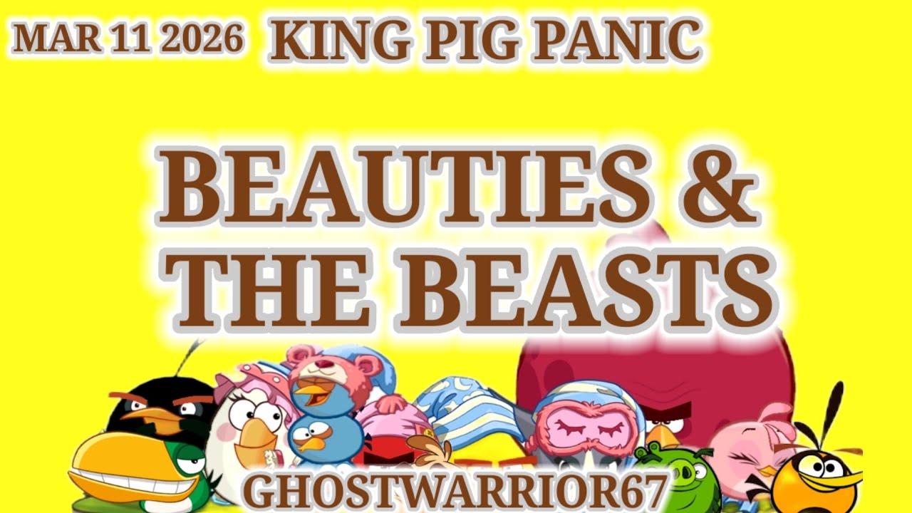 Angry birds 2 King Pig Panic 2026/03/11 & 2026/03/12 Tough frames, after Daily Challenge 