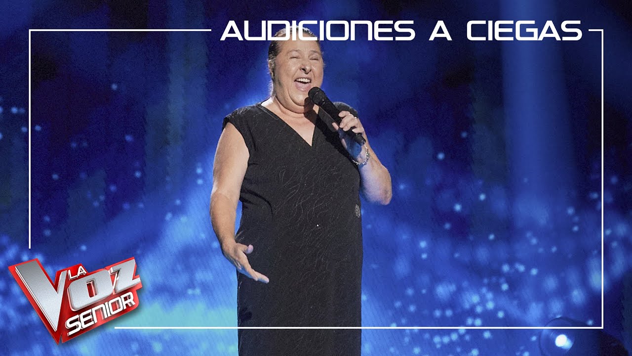 Lina Vargas canta 'A mi manera' | Audiciones a ciegas | La Voz Senior Antena 3 2022