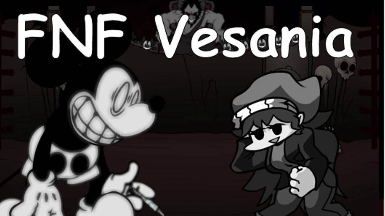 FNF Vesania but WI Mouse and Lullaby gf sings it (Wednesday Infidelity mod)