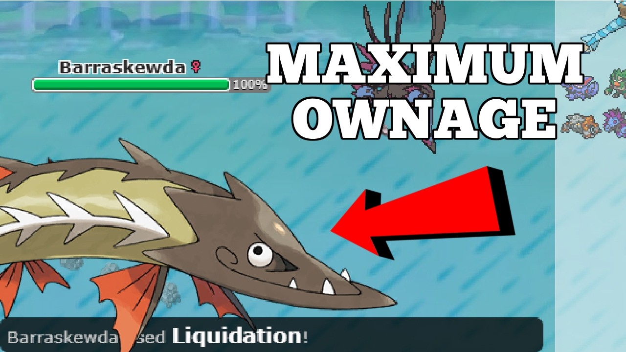 TOUGH CLAWS BARRASKEWDA IS THE OFFENSIVE THREAT NO ONE IS READY FOR...