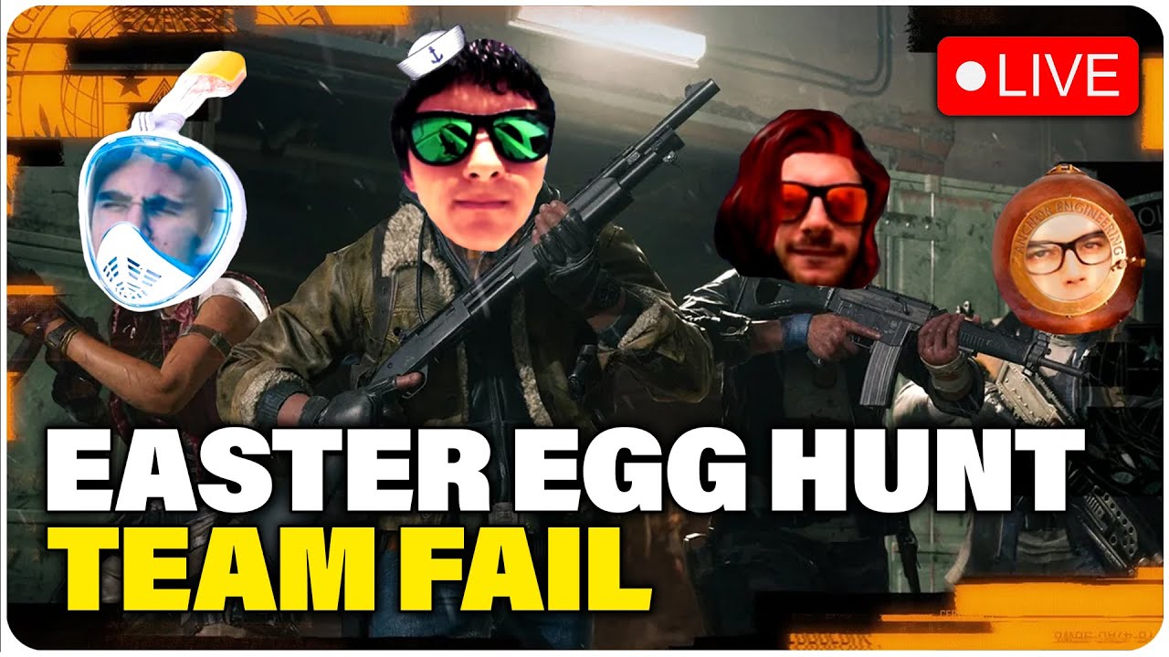 BUSQUEDA DE LOS EASTER EGGS DE BLACK OPS 6 ZOMBIES CON EL TEAM FAIL