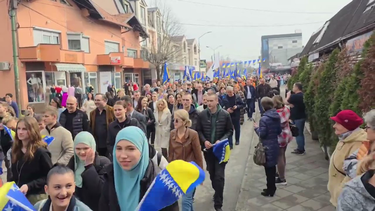 🇧🇦Dan Nezavisnosti BiH #živinice 29.02.2024.🇧🇦 #bosna #bosnaihercegovina #tuzla