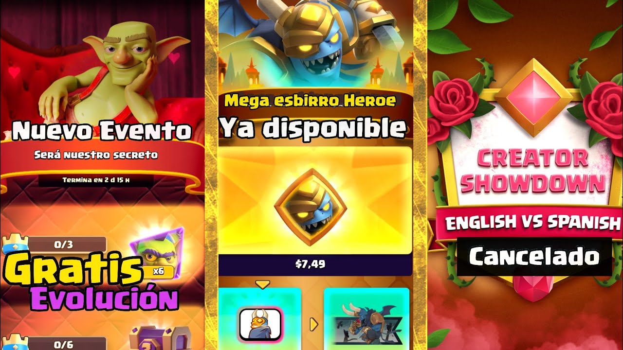 Evolución Gratis, Polémica y Nuevo Evento - Clash Royale 