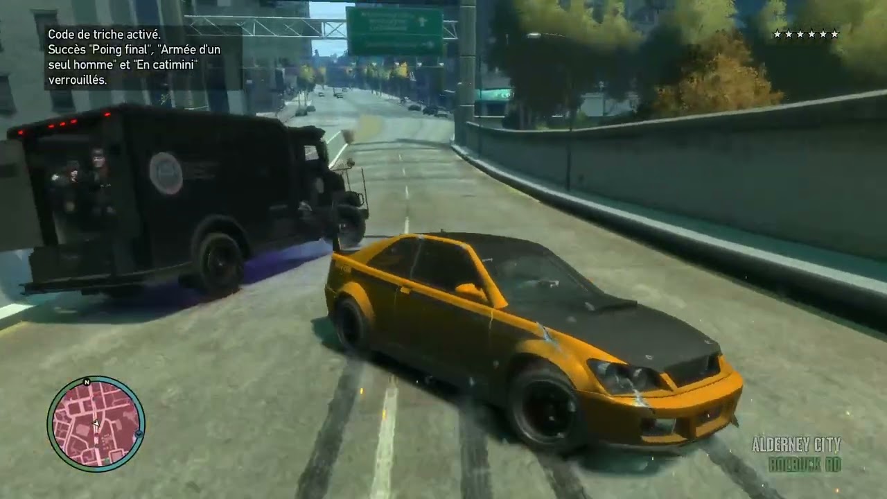 GTA IV KARIN SULTAN RS VS POLICE PURSUIT OF LIBERTY CITY