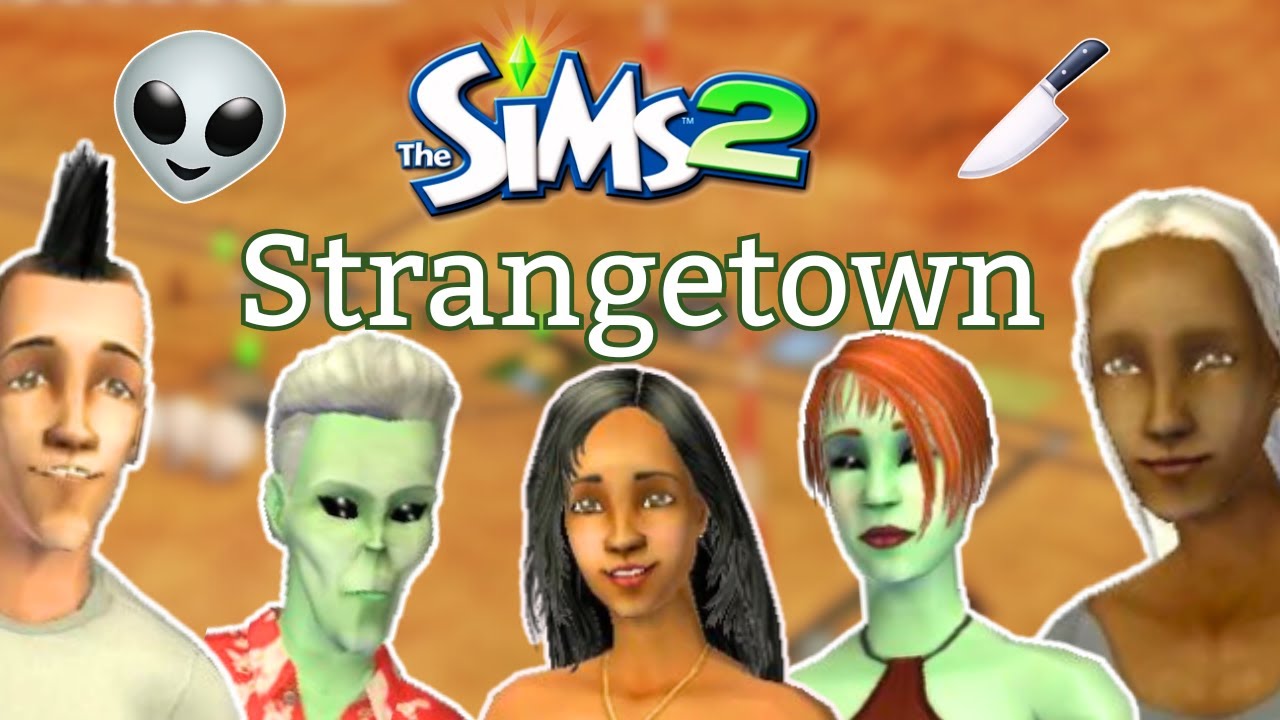 The Lore & Families of Strangetown in The Sims 2