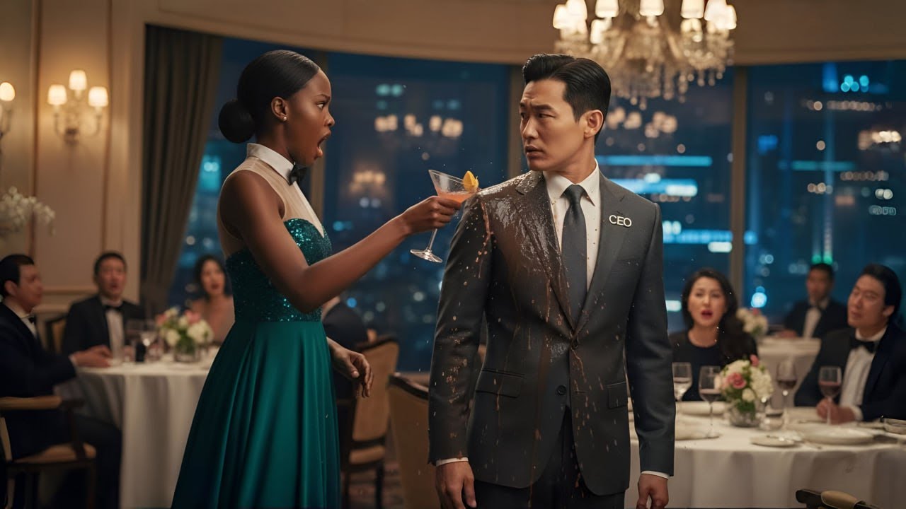 The Girl Spilled Her Cocktail on the Mute Korean Mafia Boss, Thinking He Was Hitting on Her.