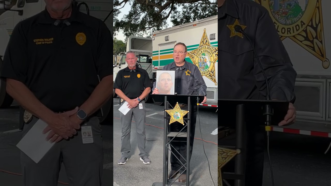 News conference:  Officer-involved shooting in Bartow (April 18, 2025)