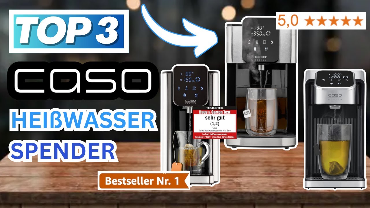 Beste CASO HEIßWASSERSPENDER (Testsieger 2026) | Top 3 CASO Heißwasserspender Vergleich