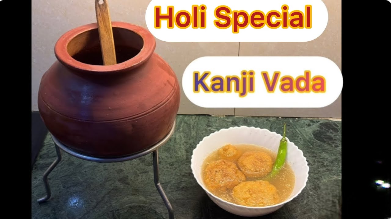 Holi Special Kanji Vada #holispecial #kanji #vada #festival #kanjivadarecipe