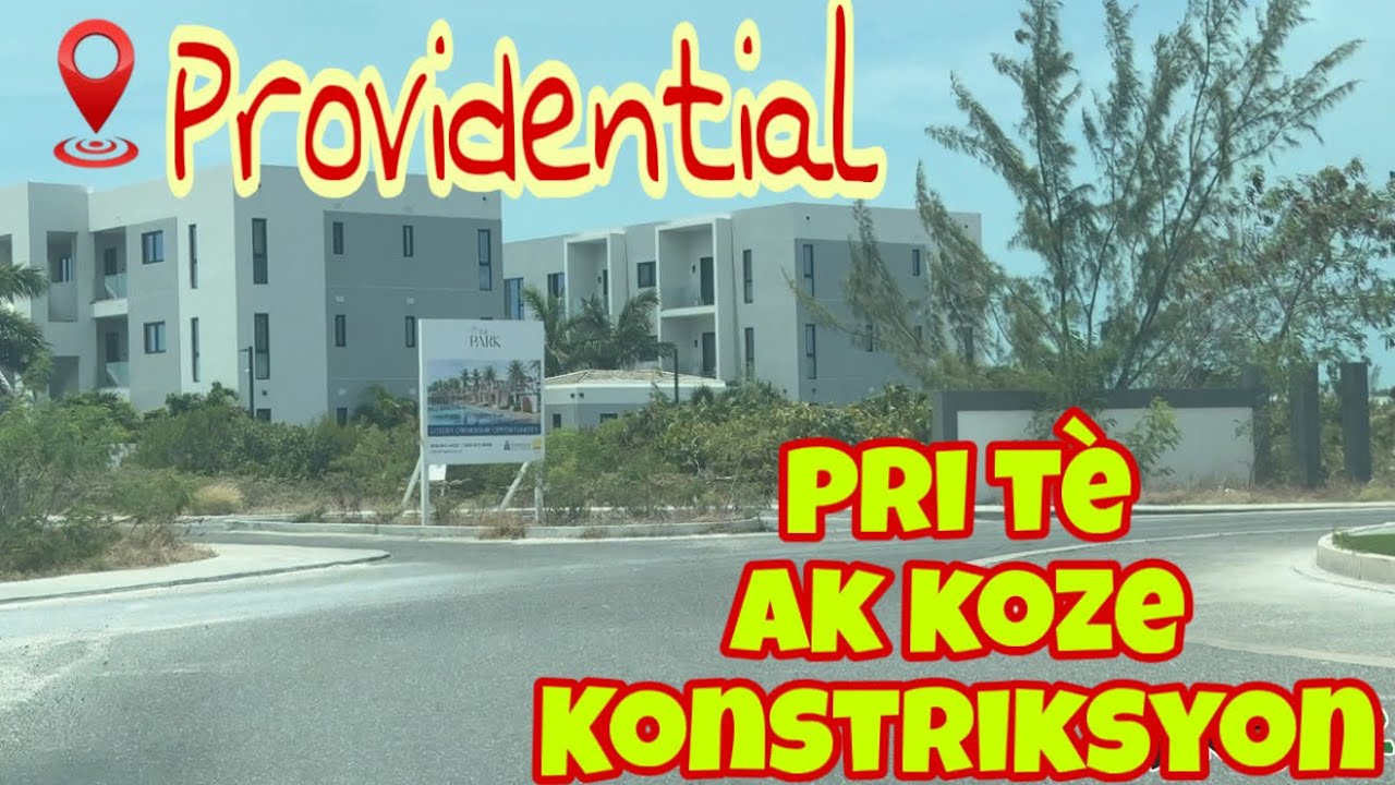 Pri tè ak aktivite Konstriksyon nan Providential 