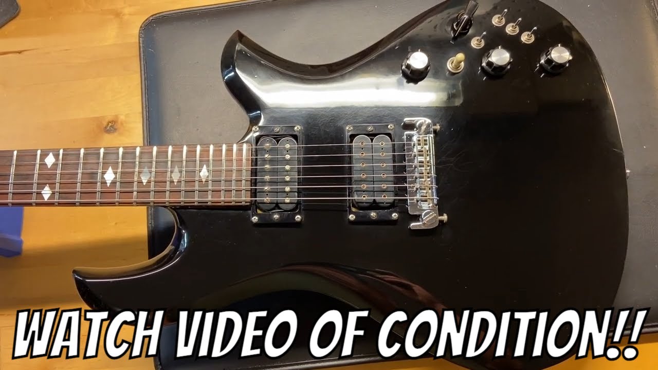 1981 BC Rich Eagle Black
