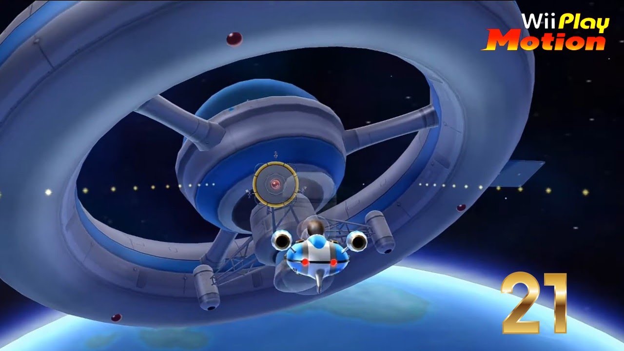 Wii Play Motion: 21 Estación espacial ~ 1 Jugador