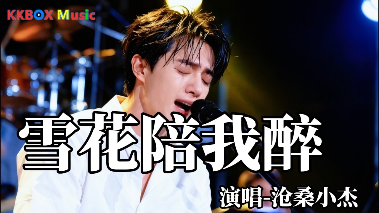 沧桑小杰 - 雪花陪我醉（催泪版)『雪花呀雪花陪我一起醉，别再让我为你心碎。』 Super good MV|#歌曲 #翻唱| ’『動態歌詞MV’』KKBOX Music