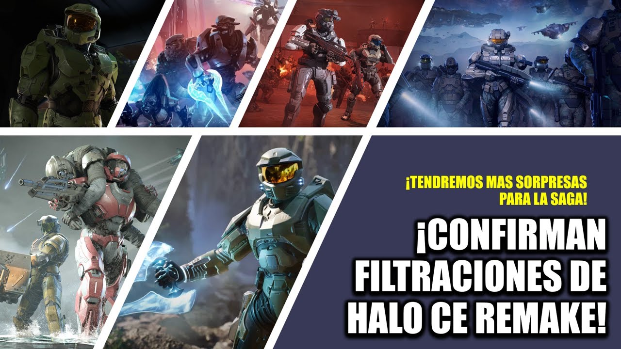 Rumores De Halo| &iexcl;Confirman filtraciones de Halo CE Remake!&iexcl;Tendremos mejores vistazos a los juegos!