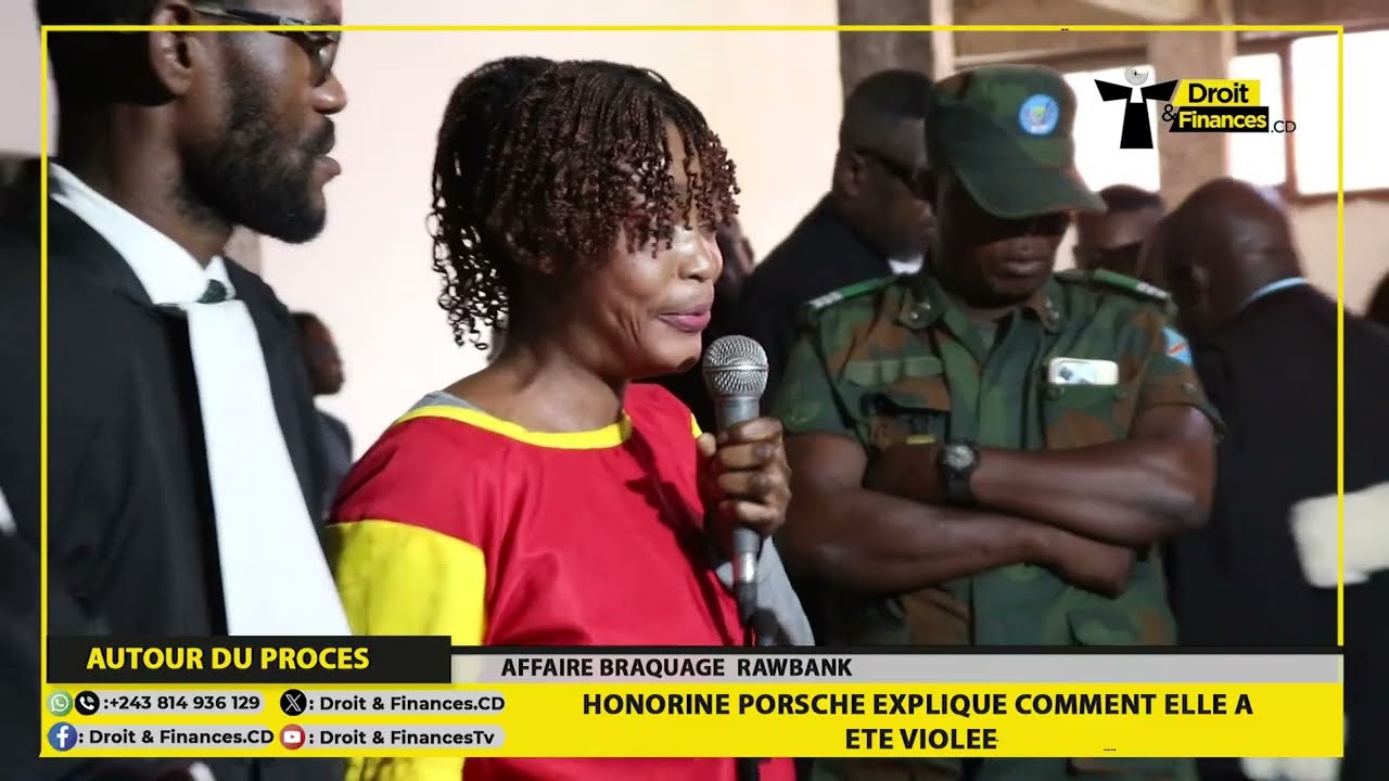 Honorine Porsche explique comment elle a été violér et montre les militaires qui l'ont violée