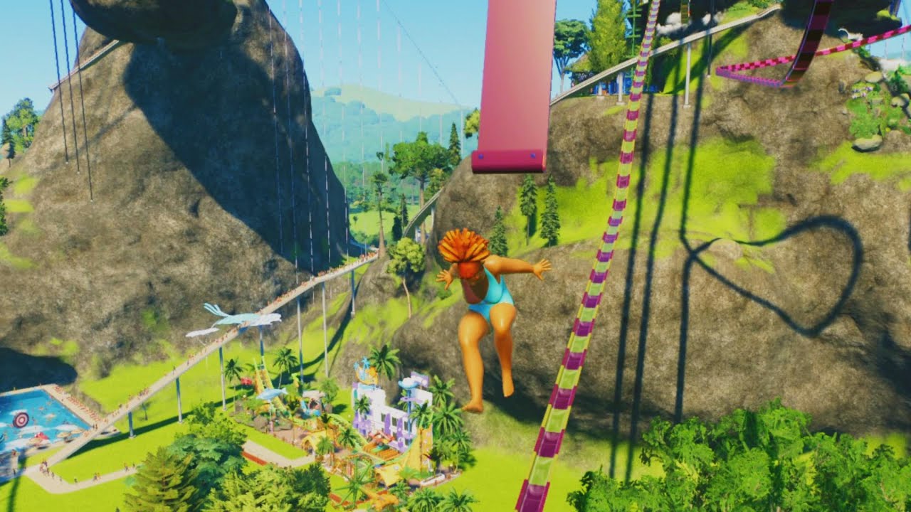 New Generation Dangerous Water Slides🎢! [Planet Coaster 2]
