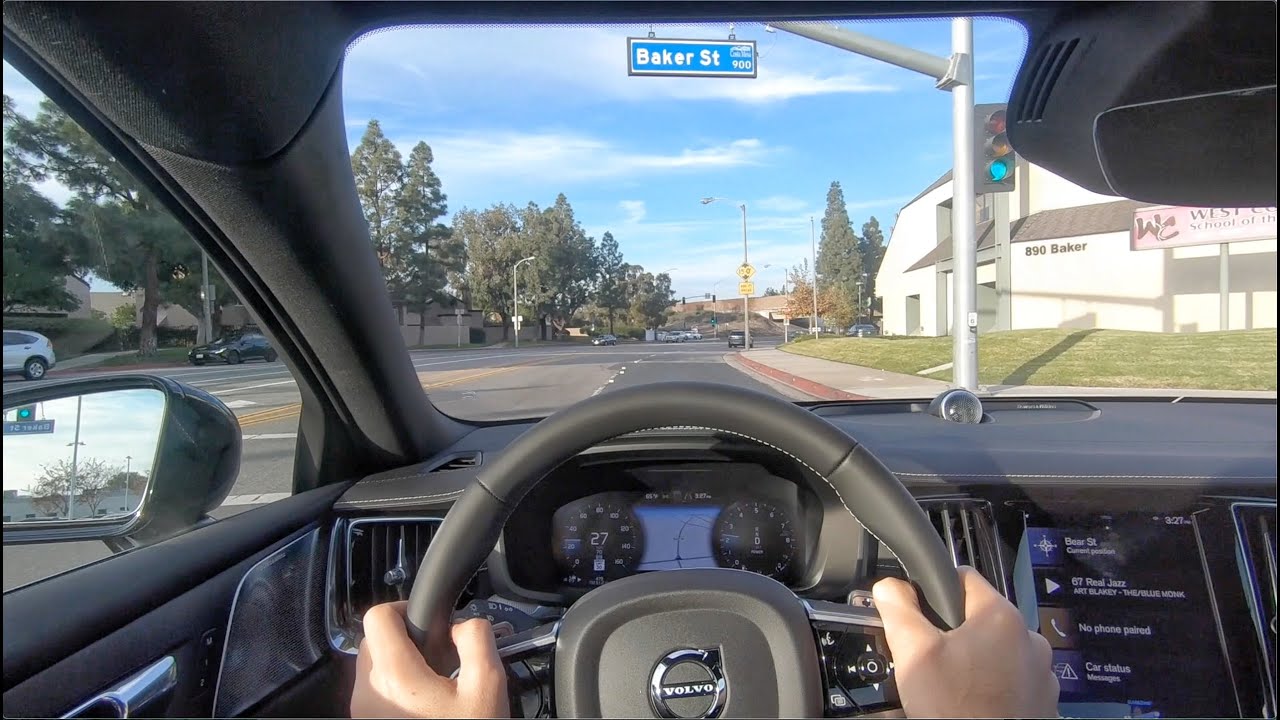 2020 Volvo S60 T8 R-Design POV Test Drive (3D Audio)