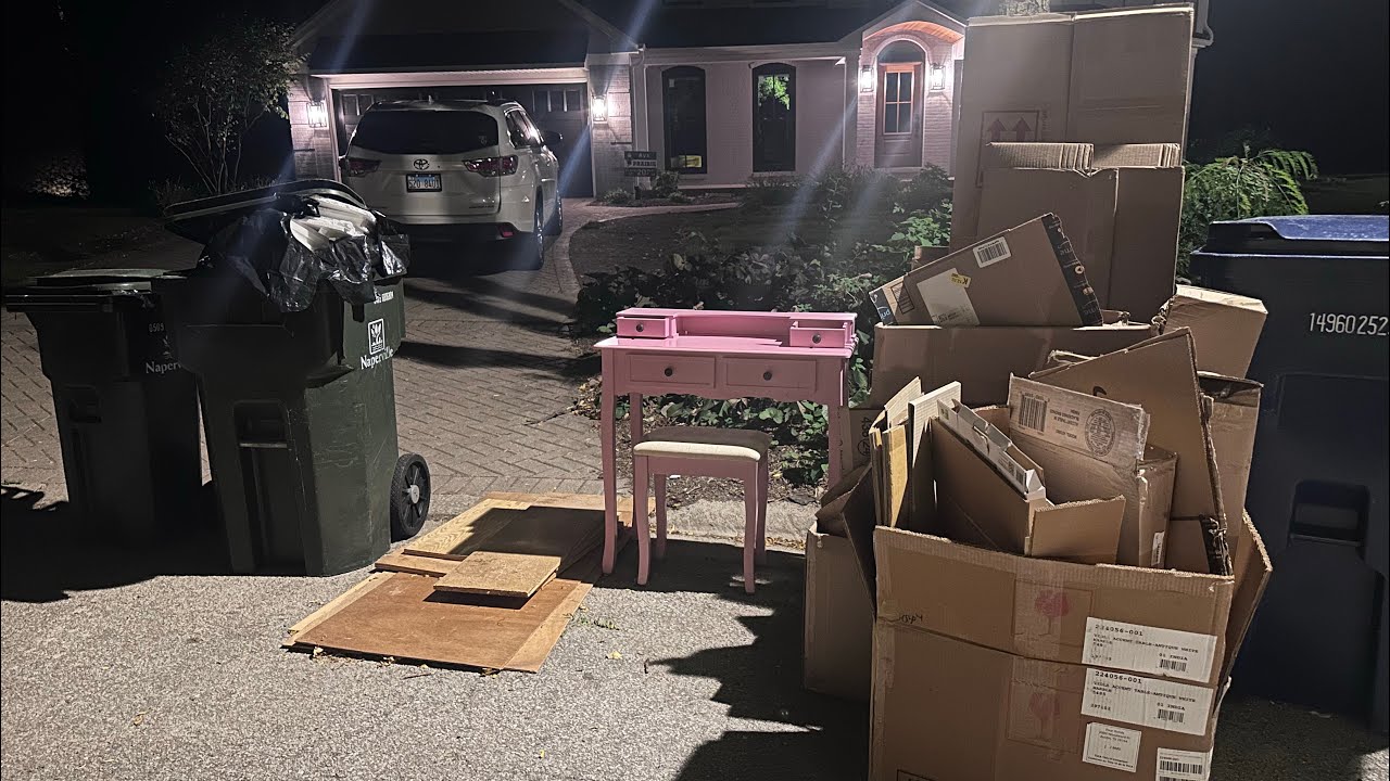 Trash Picking Furniture to Sell on Facebook Marketplace