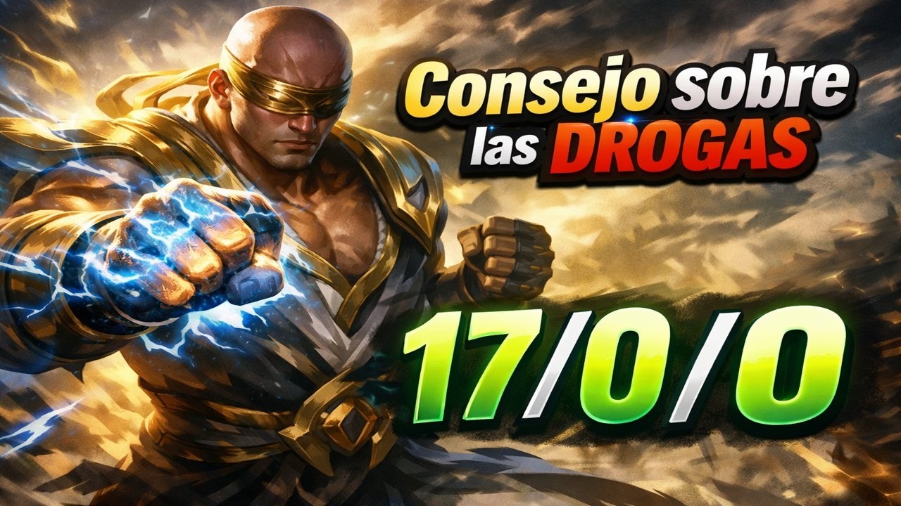 CONSEJO SOBRE LAS DROGAS Y 17/0 CON LEE SIN - GAMEPLAY