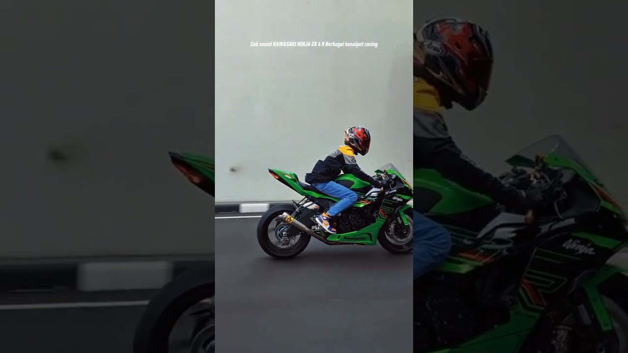 CEK SOUND KAWASAKI ZX6R🔥.