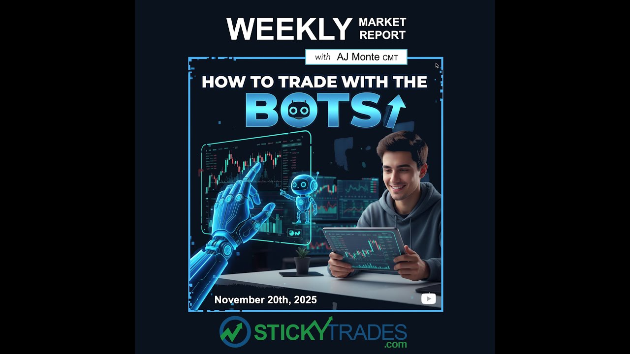 Узнайте, как торговать с помощью BOTS &mdash; еженедельный обзор рынка с AJ Monte CMT