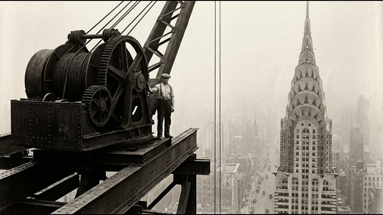 The Machines That Built the Empire State Building in 410 Days (1930-1931)