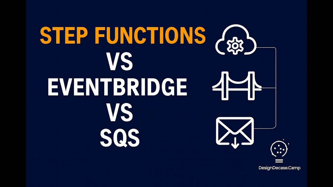 Step Functions vs EventBridge vs SQS — когда что использовать? (AWS простым языком)