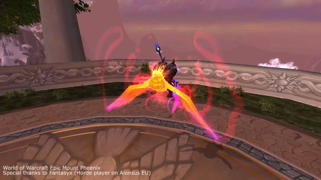 World of Warcraft Epic Mounts Phoenix (HD)
