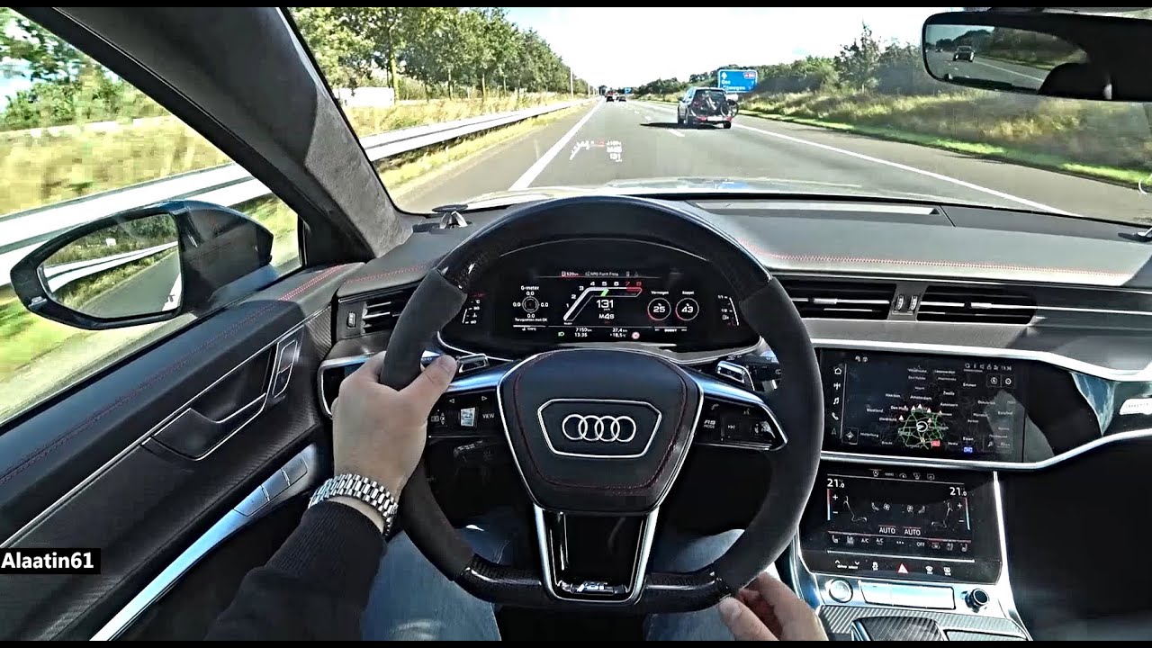 THE NEW AUDI RS6 R ABT 1 OF 125 TEST DRIVE