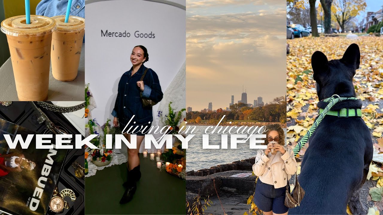 Week in my Life Living in Chicago | Chicago Fashion Week, Creator Event, Shopping