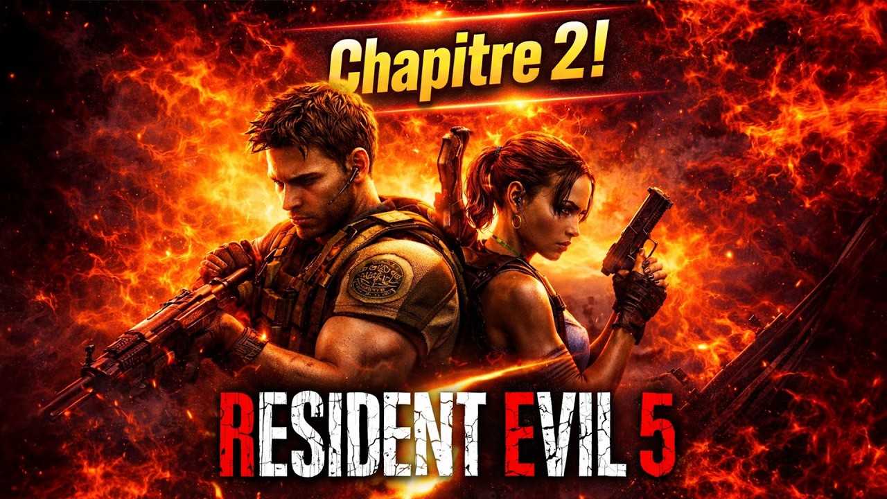 Le piège se referme | Resident Evil 5 – Chapitre 2  🔥