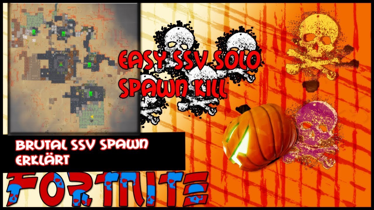 Brutal SSV Spawnpunkte erklärt | Fortnite Rette Die Welt